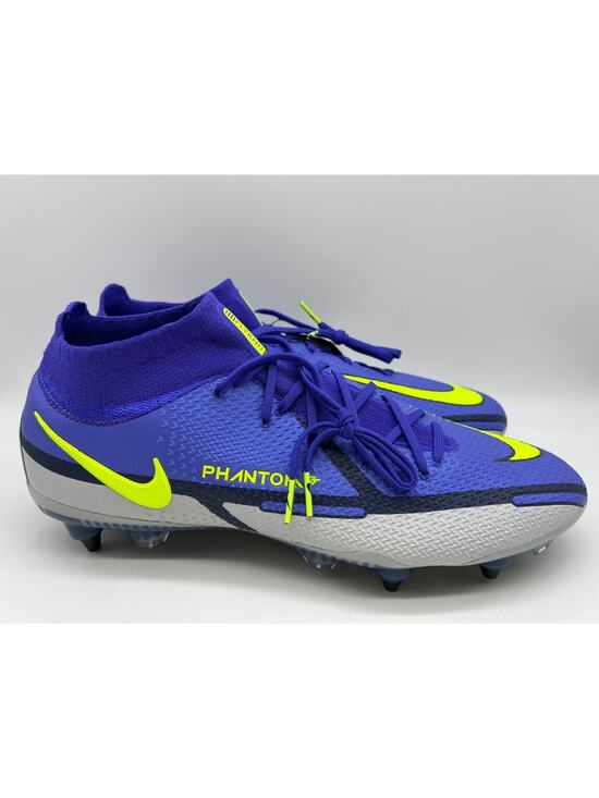 Nike Other - Nike Phantom GT2 Elite DF SG-Pro AC Sapphire/Volt-Gray Fog DJ8042-571 Size 12